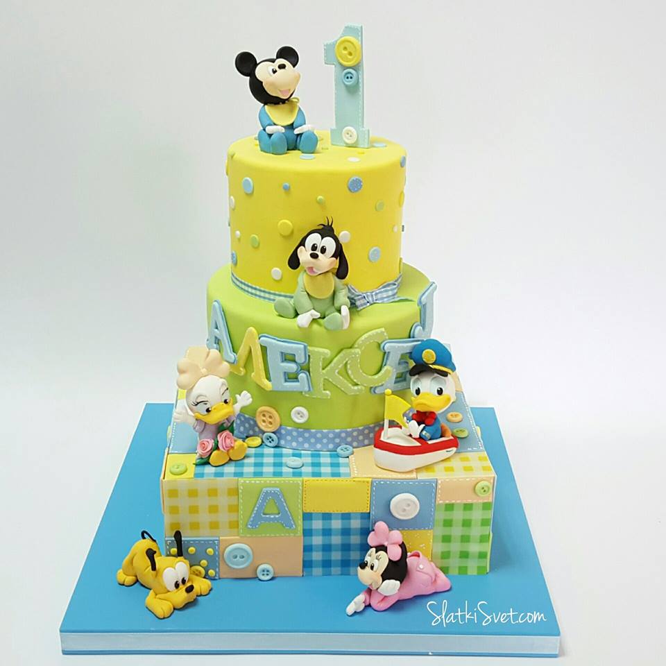 Torta baby dizni