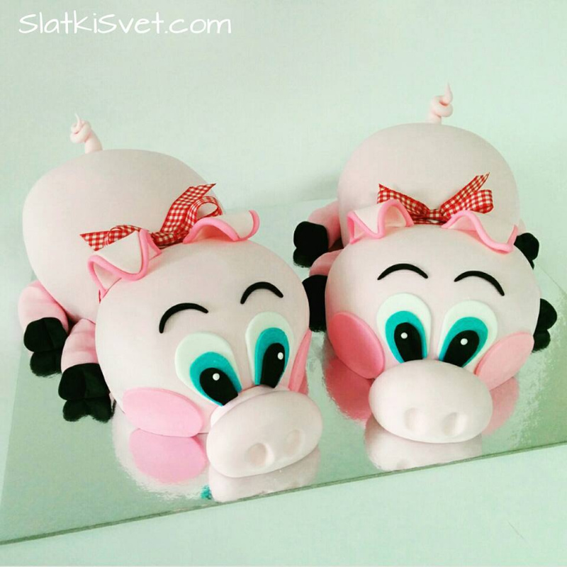 Decije rodjendanske torte prasici 010