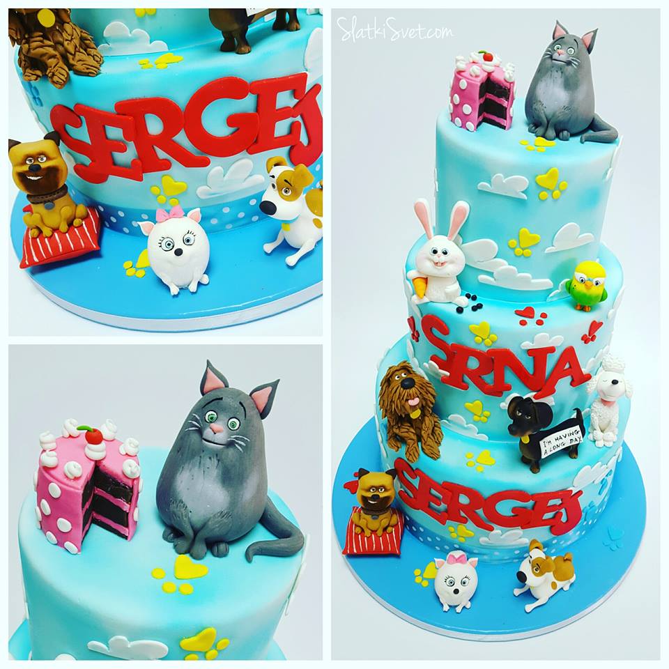 Torta secret life of pets