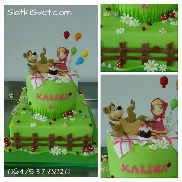 Torta masa medved cake