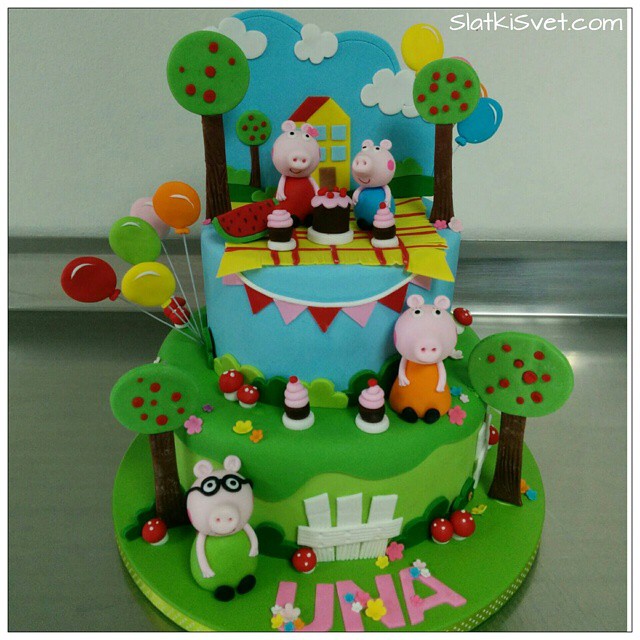 Torta pepa prase peppapigcake